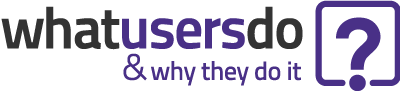 What Users Do logo